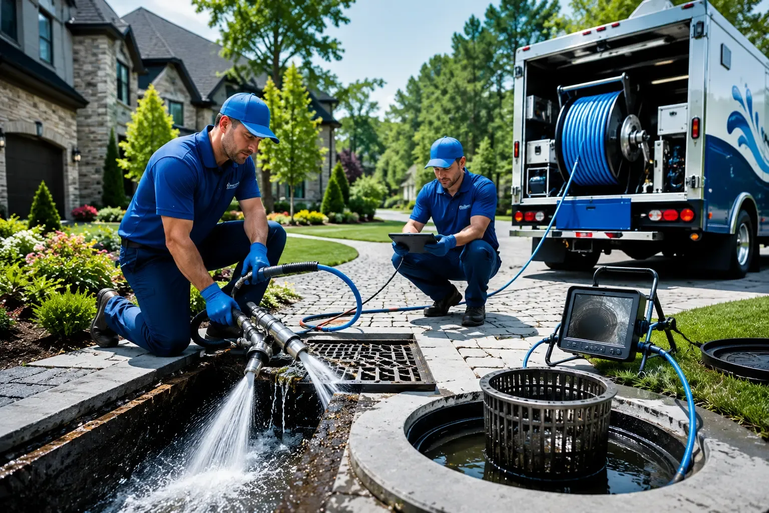Local outdoor drain cleaning professionals in Bushland, TX