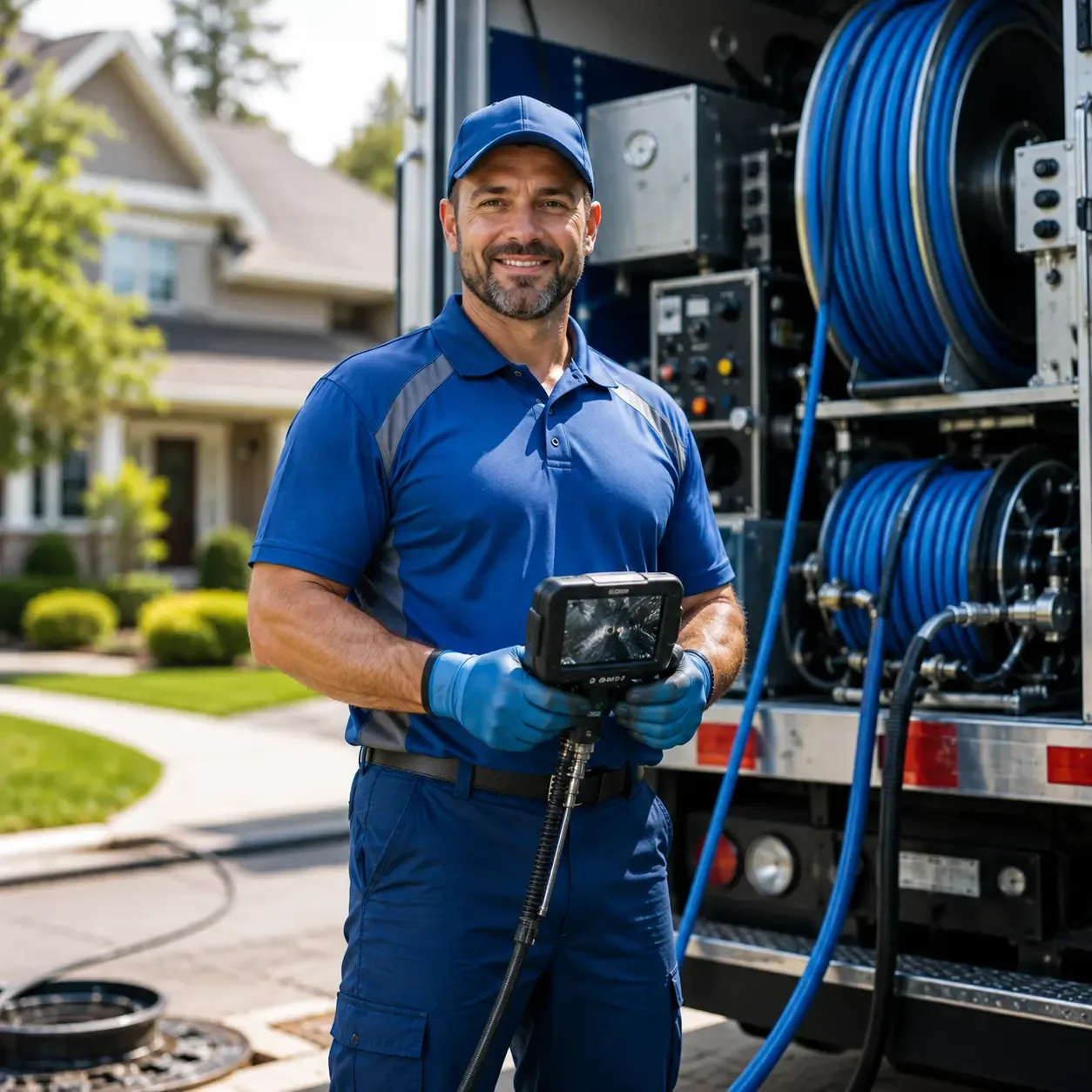 Local outdoor drain cleaning specialists in Bushland, TX